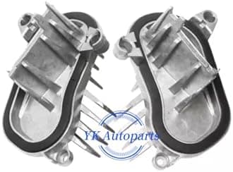 2Pcs DRL Angel Eyes LED Modules Set Compatible with 2018 2019 2020 M3 F80 F82 F32 F34 F36 F83 M4 LCI 420i 430i 440i LED Headlight, For Non-adaptive LED LCI Headlight (Lemon Yellow)