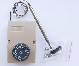 Universal HVAC F2000 Thermostat, -35 to 35°C, NO/NC Switch, Heater, Fan, Cooler