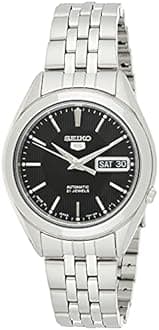 Seikostainless Steelanalog Watch For Men Snkl23J1