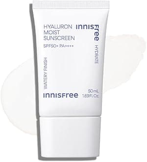 Hyaluronic Moist Sunscreen SPF50+ PA++++ 50ml, No White Cast, UV Protection, Korean Sunscreen
