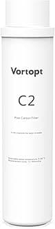 VortoptC2 Replacement Filter for QR06 Reverse Osmosis Water Filtration System, 12 Month Lifetime, QR06-C2