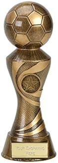 Personalised Engraved Ace Football Trophy AGGT Great Player Team Award
