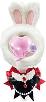 Lightstick Decoration Set Including A Cute Fluffy Cartoon Light Stcik Covers, A K-pop Ribbon Bow Tie Intended for Concert Accessories Merchandise