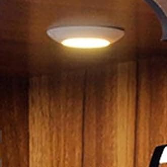 ZUPER Wood Fully Handmade Om Carved Pattern with LED Spot Light Home Temple I Temple for Office I Dev Ghar I Hanging Stand for Puja (Brown-5) (Pack of 1)