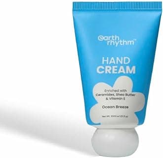 Earth Rhythm Softening Hand Cream, Locks Moisture with Ceramides, Fast Absorbing, No Silicones - Ocean Breeze