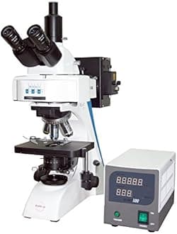 Radical Epi Fluorescence Trinocular Microscope With 6 Filter Turret - 4 Fluorescent Filter Blocks B - Fitc G - Tritc Uv-Dapi Violet Infinite Optical System