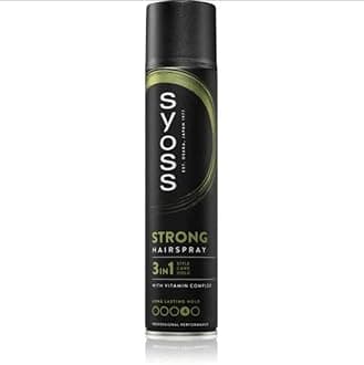Strong Hairspray,3 in 1 Style Care Hold,withVitamin Complex