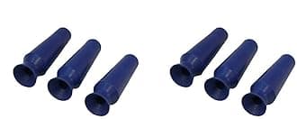 DMV Scleral Cup Large Contact Lens Handler - Inserts and Removes Scleral Contact Lenses and Prosthetic Eyes Dark Blue - 3 Count (Dark Blue) (Pack of 2)