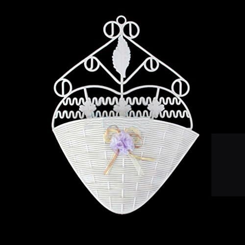 Planters Bulk Plastic Wall Fence Hanging Planter Vertical Bracket Flower Basket Pot And Pots Outdoor Decor For Home Decoration