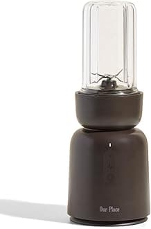 Our Place Splendor Blender - 1000W High Power | Ultra Sharp Blades | 2 Mixing Modes | Includes 25oz Personal Cup and Drinking Lid | Smoothies, Smoothies & More | Char
