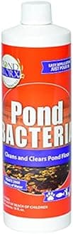 Pondworx Pond Bacteria - Formulated for Water Features and Safe for Koi - 16 Ounces