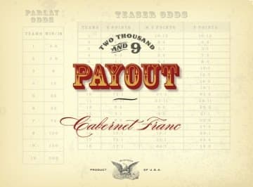 2009 Payout Cabernet Franc 750 mL