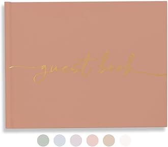 Lamare Wedding Guest Book – Polaroid Guest Book for Wedding Reception, Baby Shower, Birthday, Bridal Shower and Special Event Guestbook – A Stylish Sign in Book for Party - Blank Page