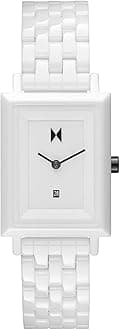 MVMT Signature Square Watches for Women - Premium Minimalist Womens Watch - Analog, Stainless Steel, 5 ATM/50 Meters Water Resistance - Interchangeable Band - 24mm/26mm