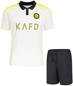 RJM Ronaldo 7 Jersey with Shorts for (Men,Kids,Boys)