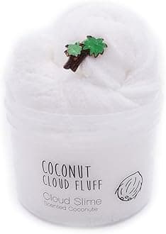 White Cloud Slime for Kids Stretchy Fluffy Slime Each 200 ml
