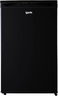 IG355B Freestanding Under Counter Freezer with 3 Large Drawers, Reversible Door, 88 Litre Freezer Capacity, 55 cm Wide, Black