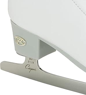 Riedell Skates - Topaz Adult Ice Skates - Competitive Figure Ice Skates with Stainless Steel Capri Blade