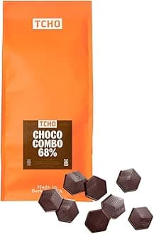 TCHO Choco Combo 68% Dark Chocolate Baking Couverture (6.6lb Bag) | Organic & Fair Trade Certified | Non GMO, Non-Dairy, Vegan, Soy Free