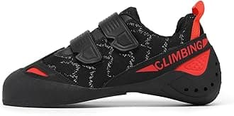 GVONGClimbing Shoes Mens Light Anti-Slip Indoor Outdoor Rock Climbing Sneaker for Beginners Professional Climbers