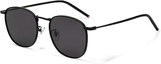 Veda Tinda VisionSunglasses for Women Trendy Retro 70s 90s Womens Oval and Square Shades UV400 Protection with Glasses Chain