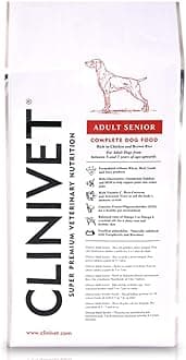 Adult Senior Super Premium Natural Hypoallergenic Complete Dry Dog Food - Rich in Protein and Vitamins, 12kg