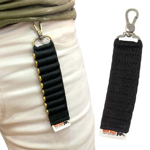 Stretchable Nylon Ammo Thing Holder 32 Bore Size (Not Ammo, Black)