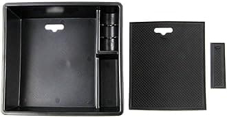 Dreamseek Armrest Storage Box for Toyota Fortuner 2005 2006 2007 2008 2009 2010 2011 2012 2013 2014 Central Console Glove Tray