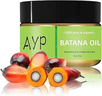 AYP Raw Batana Oil 120g - 100% Pure Organic - for Hair Growth, Treat Dry Damaged Hair, Moisturizes Hair and Scalp - Suitable for all Hair Types
