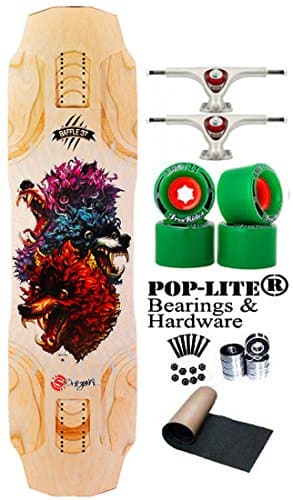 Original Baffle 37 Downhill Longboard Deck Complete Paris Trucks Abec 11 Freeride Centerset 72mm Slide Wheels