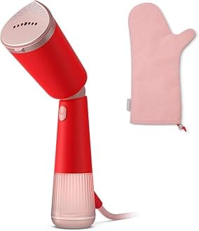 PHILIPS STH 5020/40 Garment Steamer for Clothes, Slim & Travel Friendly Design, Adjustable Head for Horizontal & Vertical Steaming, Quick Heat, 24g/min Steam, 1400 Watts