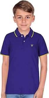 Allen Solly Boys Regular Fit Polo Tshirt(ABKPERGF887254_dark blue7 - 8 Years)