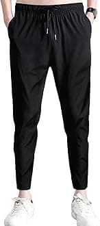 Maiyifu-GJ Men's Lightweight Stretch Workout Jogger Casual Outdoor Tapered Track Pants Athletic Running Sport Sweatpants