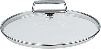 CristelCastel'Pro Domed Glass Lids With Fixed Stainless Handle (6.5")