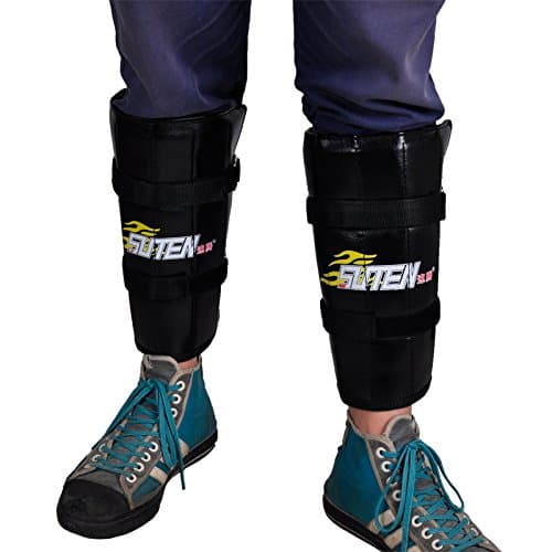 SUTEN 10 Pound Adjustable Ankle Leg Weight Set
