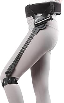 Exo Skeleton Legs to Help Walk, Bionic Exoskeleton Leg, Hiking and Climbing Stairs Assist, 3 Level Adjustable Strength, for Adults Elderly, Walking Assistance Device (Left Leg, M)