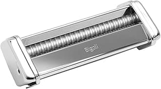 Made in Italy Bigoli 150 Attachment for Atlas 150 Pasta Machine, Chrome Steel.