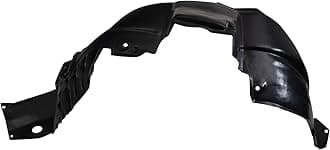 TRQ Inner Fender Liner Set Compatible with 2006-2007 Toyota Highlander TO1250115 TO1251115