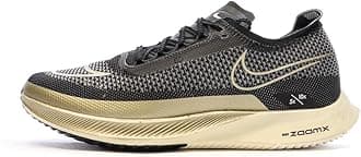 NikeStreakfly Men's Road Racing Shoes (DJ6566-001, Black/White/Sail/Metallic Gold Grain)