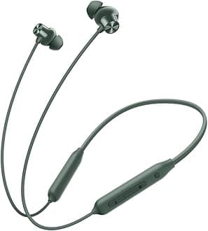 Tunifi Bullets Wireless Z2 ANC Bluetooth in-Ear Earphones with Mic, 45dB Hybrid ANC, Bombastic Bass - 12.4 mm Drivers, 10 Mins Charge - 20 Hrs Music, 28 Hrs Battery (Green)