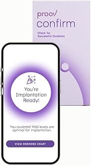 Proov PdG - Progesterone Metabolite – Test | Only FDA-Cleared Test to Confirm Ovulation Quality at Home | 1 Cycle Pack | Works Great with Ovulation Tests | 5 PdG Test Strips