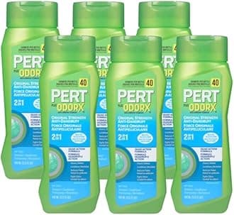 2 IN 1 Shampoo and Conditioner, Anti-Dandruff, 13.5 Fl. Oz (Pack of 6)