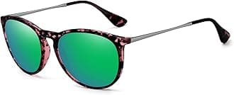 WOWSUN Retro sunglasses womens 2024 trendy round classic glasses