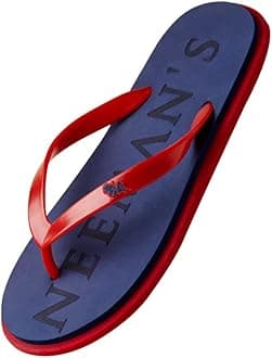 Neeman's Eco Classic Slippers for Men | Stylish, Comfortable & Lightweight Flip Flops for Men's | Flexible & Durable | Flat, Rubber, Anti Skid, Soft Daily Use Chappal