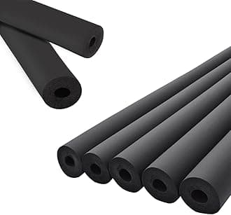 Pipe Insulation Foam Tube - 1-5/8"ID Foam Tubing for AC Unit, Guitar Stands, Exercise Machine Handle and Roof Rack