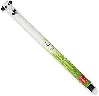 Legami Erasable Gel Pen, 0.7 mm Tip Diameter, Black Ink, Panda Design, Does Not Ruin the Paper, Thermosensitive Ink