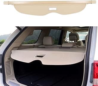 Cargo Cover for Jeep Grand Cherokee Accessories Beige Water Proof 2011-2019 2020 2021 Rear Trunk Shade Cover