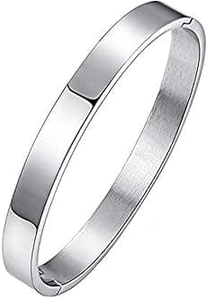 Men's Fashion Jewellery High Polished Stylish Stainless Steel Full Kada Style Bracelet For Boys and Men BR1000049