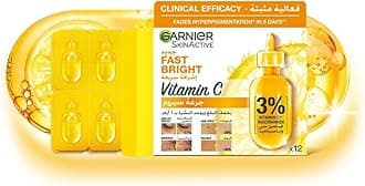 Fast Bright Vitamin C Brightening Ampoules For Dark Circles, Multipack, Hyperpigmentation Ampoules 3% Vitamin C & Niacinamide (12 X 1.5ml)
