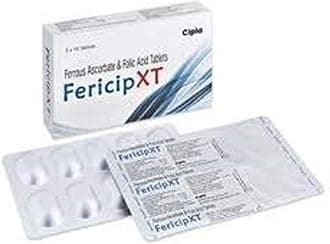 AZAZ Fericip- xt Ferrous Ascorbate and Folic Acid 30 Tablets
